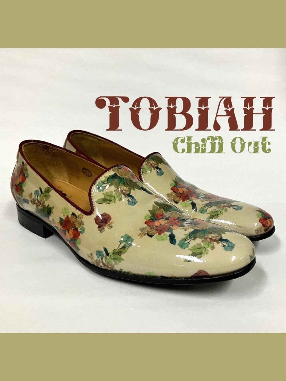 *GENTLY USED!* Fluevog 2020 Chill out TOBIAS, Floral, Size Men's 8.5 (W10.5)!